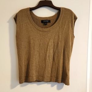 Kasper sleeveless sparkle top